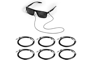 VOOGLASS Glasses Strap,Securely Keep Your Eyeglasses Around Your Neck, Practical Sunglasses Holder Strap for Men Women