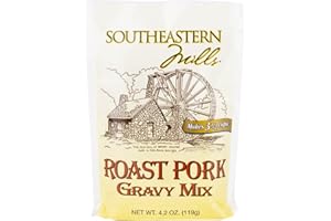 Southeastern Mills Roast Pork Gravy Mix, 4.2 Oz. Package (Pack of 4)
