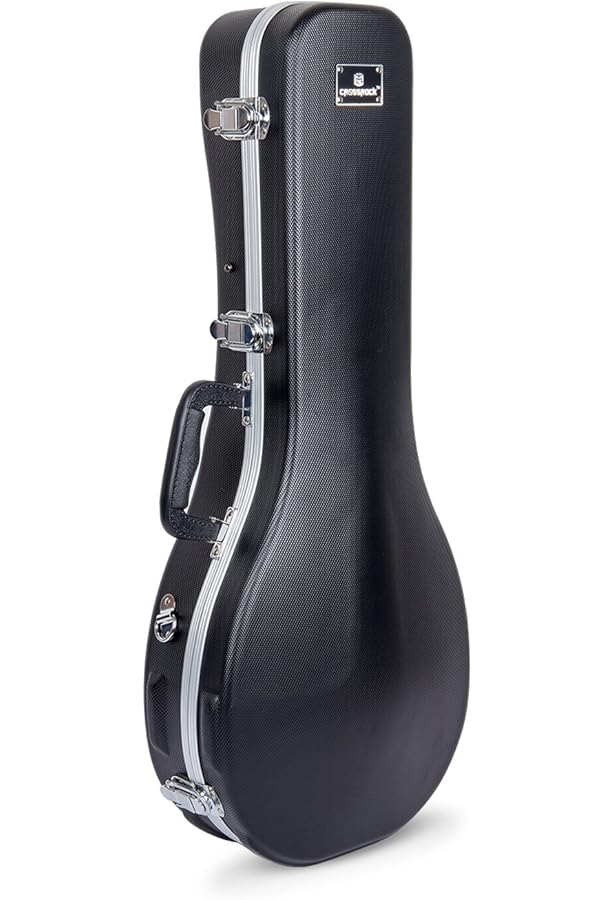 Crossrock CRA860MABK Astyle Mandolin Case with Backpack Straps ABS