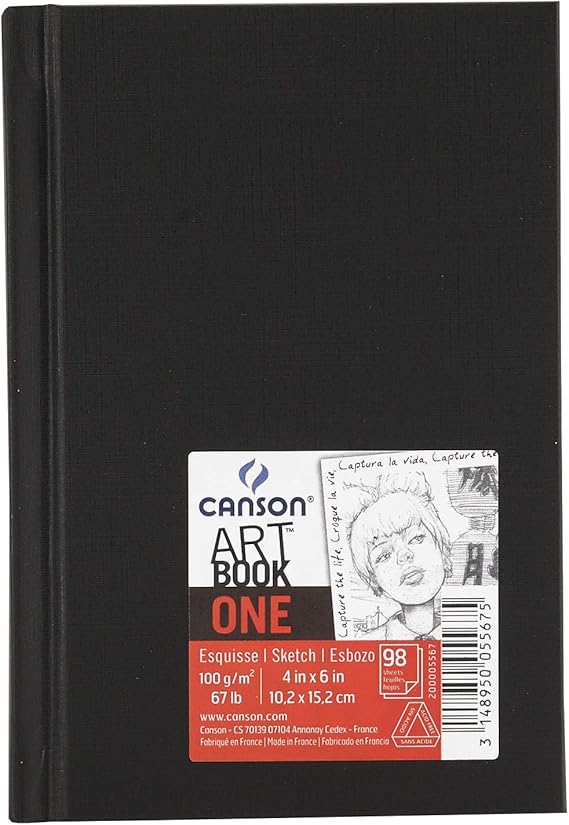 Canson Art Book One avec tranchefile Papier à dessin 100