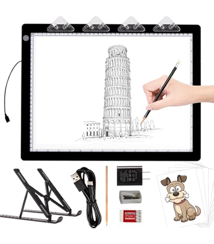Amazon.com: HSK A3 Artist tracing Light Box Copy Table