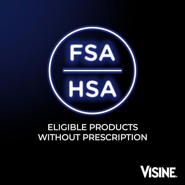 VISINE ALLERGY EYE RELIEF MULTI-ACTION ANTIHISTAMINE & REDNESS RELIEVER EYE DROPS WITH PHENIRAMINE MALEATE & NAPHAZOLINE HCL, EYE DROP TREATMENT FOR RED, ITCHY, ALLERGY EYES, 0.5 FL. OZ, 2 PACK