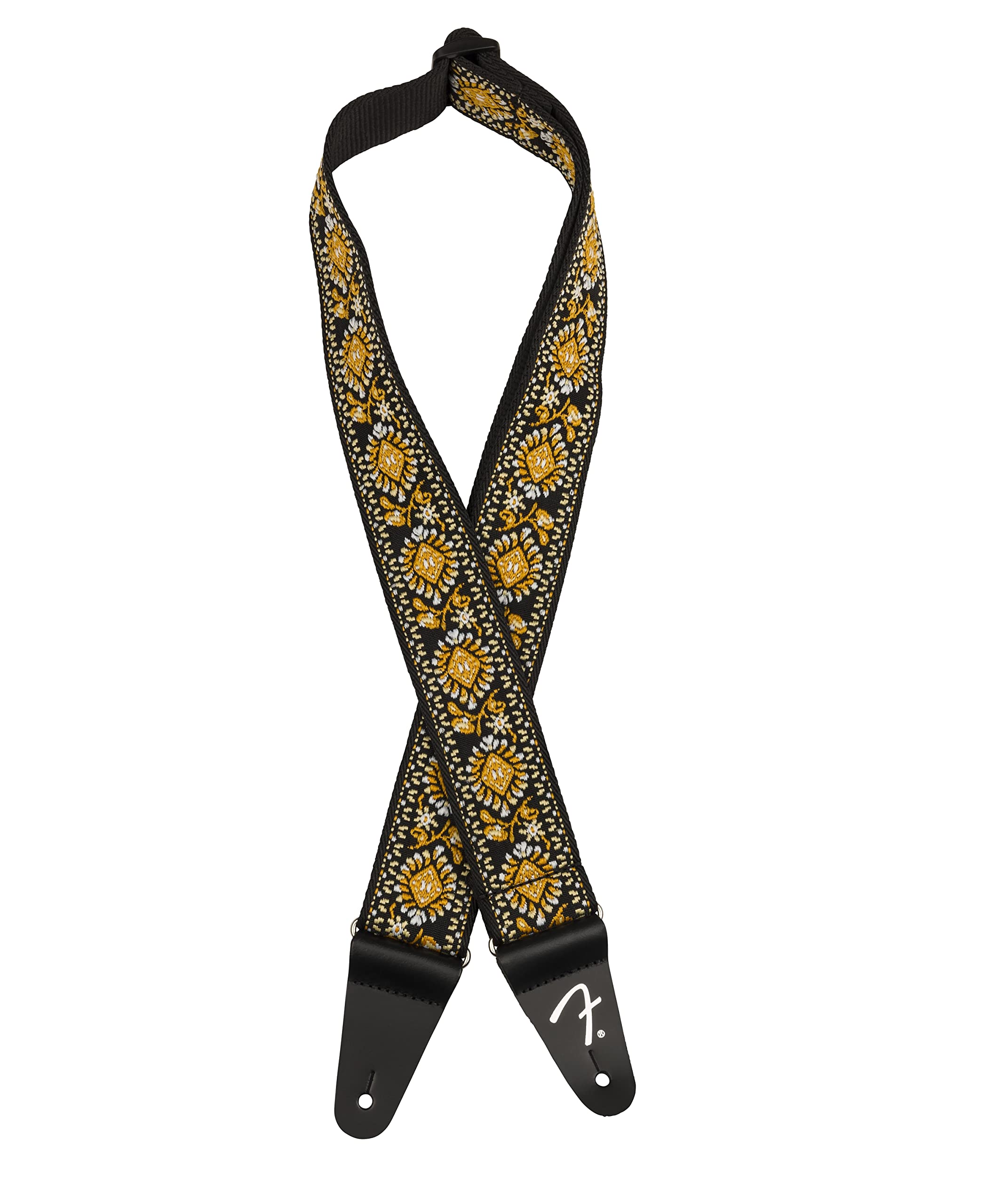 Fender Pasadena Woven Guitar Strap - YLW LOTUS