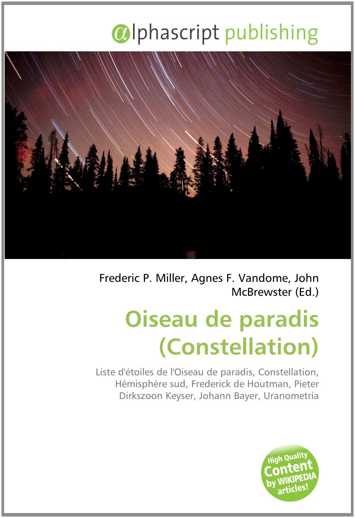 Amazonfr Oiseau De Paradis Constellation Liste D