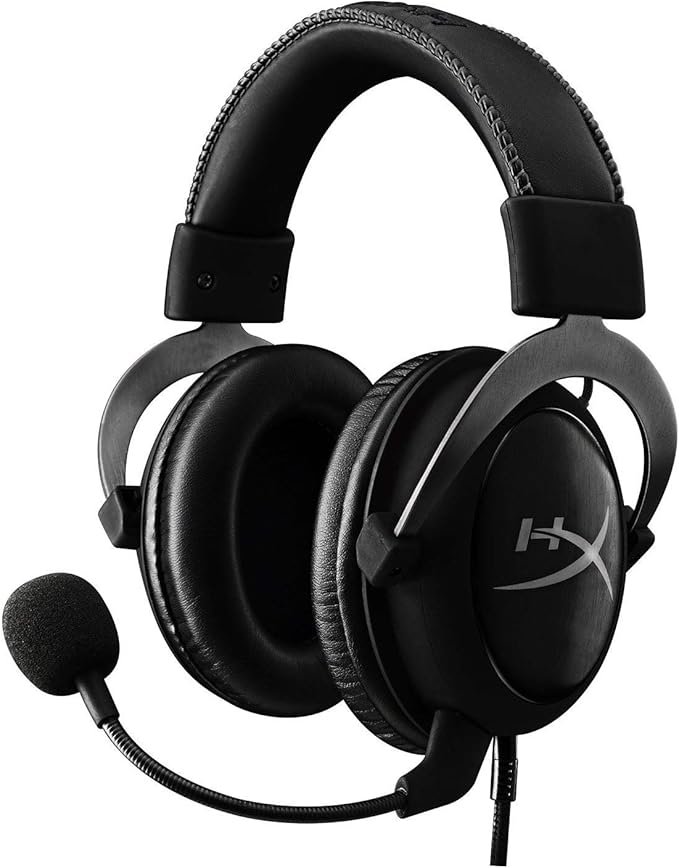 Hyperx Cloud Ii Gaming Headset Red Khx Hscp Rd With Hyperx Cloud Ii Gaming Headset Gun Metal Khx Hscp Gm Bundle Computers Accessories Amazon Com