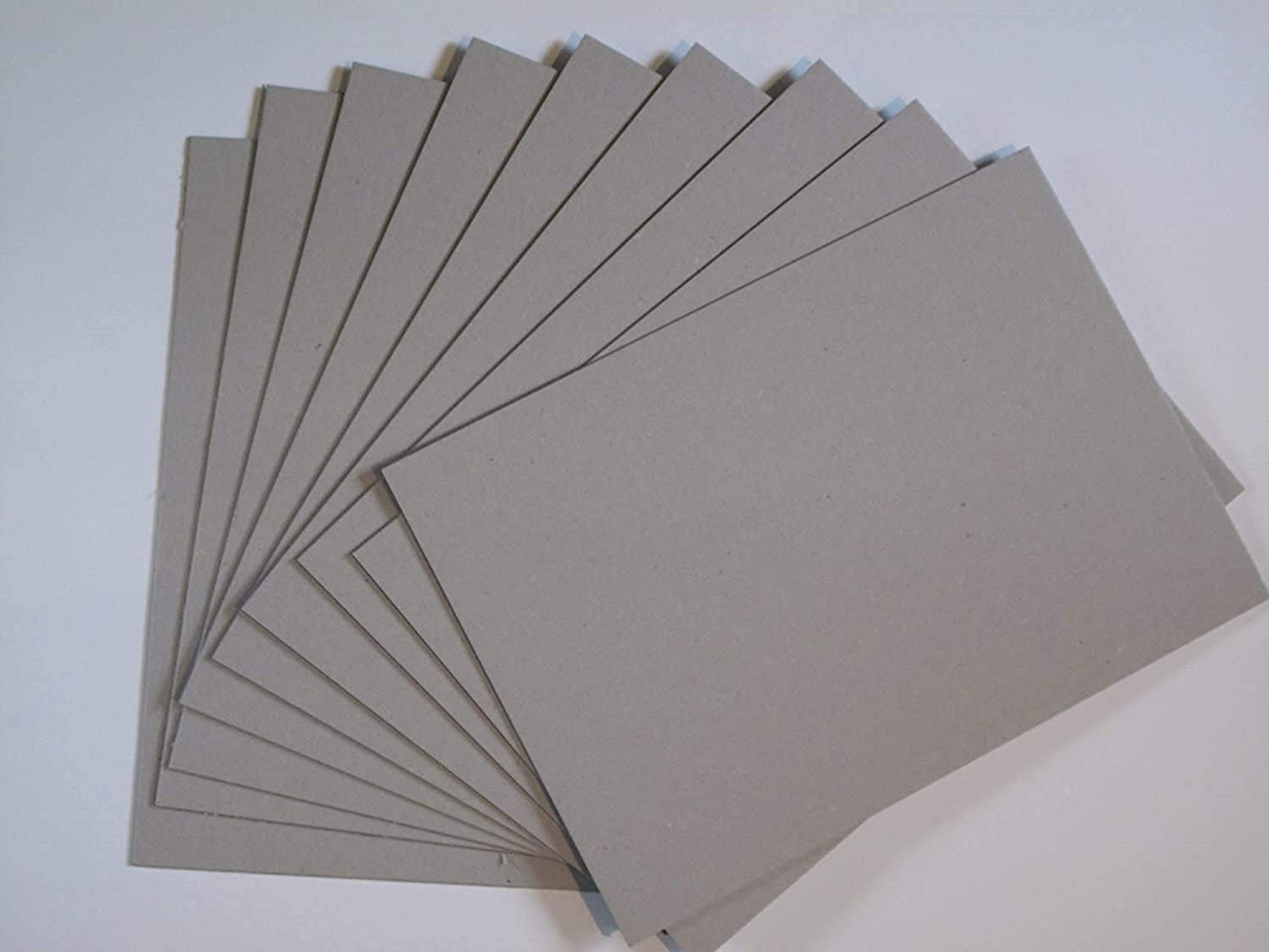 Generic 25 Sheets A3 Greyboard Mount Board, Recycled Thick 1000 Micron Writing Board