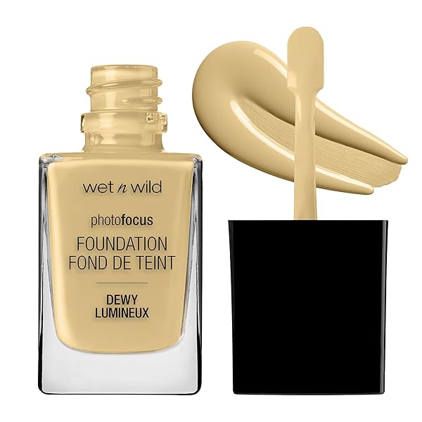 WET N WILD PHOTO FOCUS DEWY FOUNDATION GOLDEN BEIGE