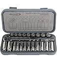 BluePoint BLPATSM3824, 3/8 DR Socket Set, 24PC/Set (Metric)