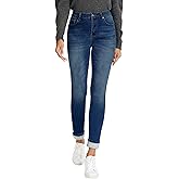 LookbookStore Fleece Lined Jeans for Women High Waisted Skinny Sherpa Jeans Winter Jeggings Warm Denim Pants Trousers