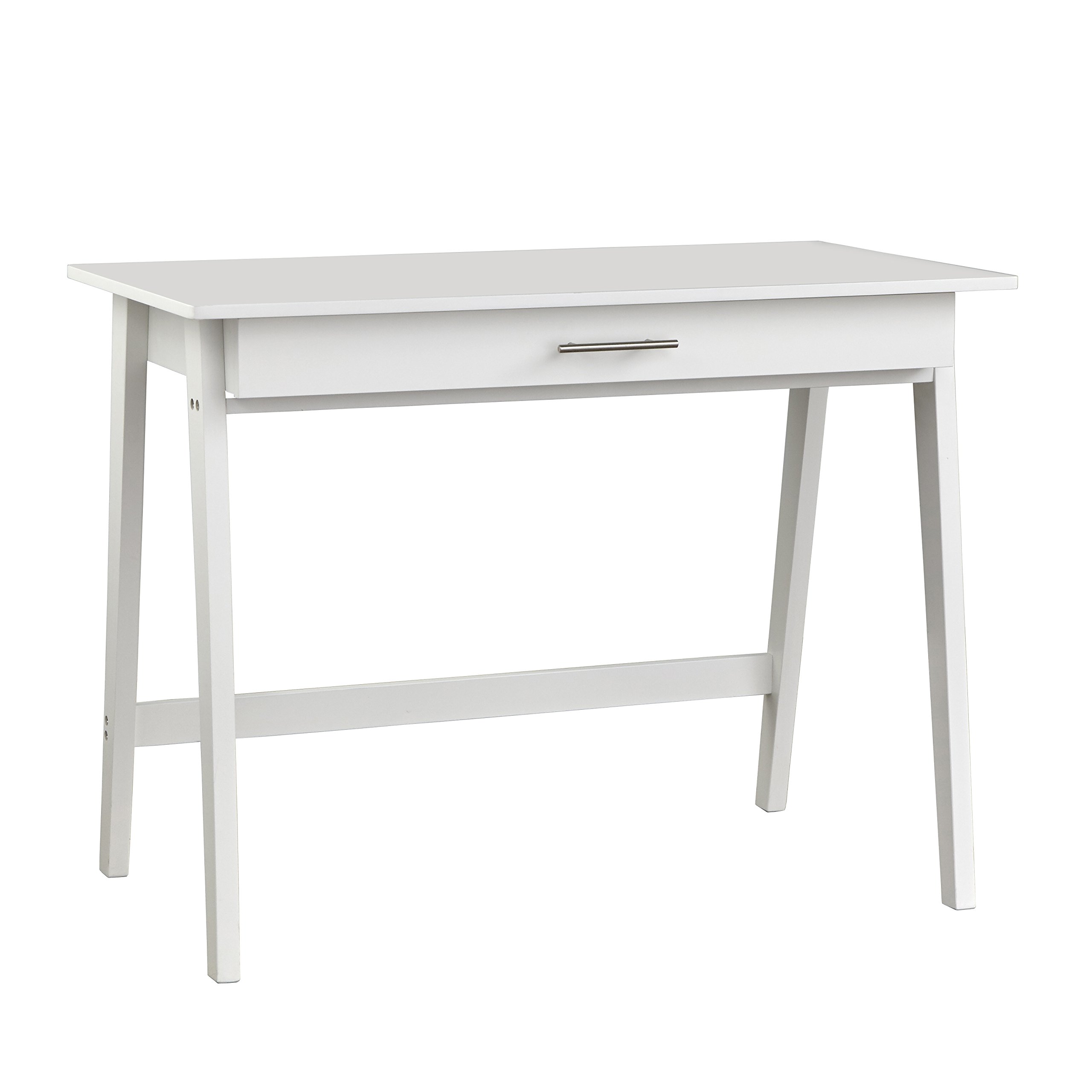 Target Marketing Systems 60707WHT Renata Wooden Home Office Desk, White