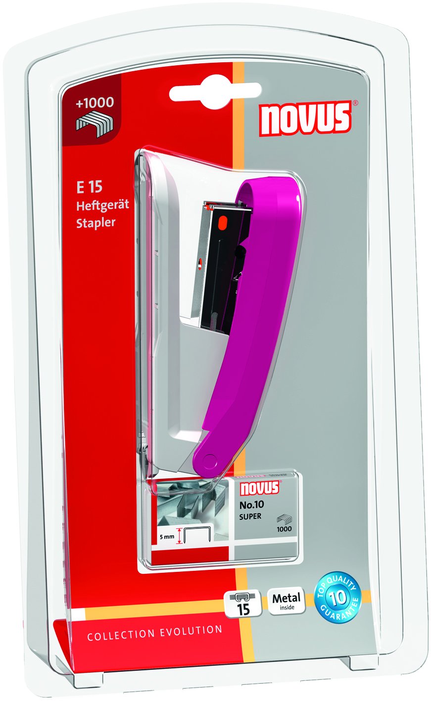 Novus E15 Ampolla Cuaderno Tensiómetro Rosa Incluye hk10: Amazon.es: Oficina y papelería