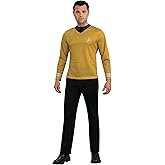 Rubie's Costume Star Trek Gold Star Fleet Uniform Shirt Costume
