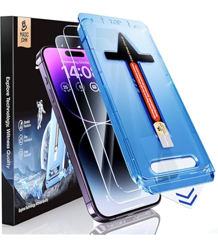 Amazon.com: MAGIC JOHN 2 Pack for iPhone 16 Pro Max 6.9 inch