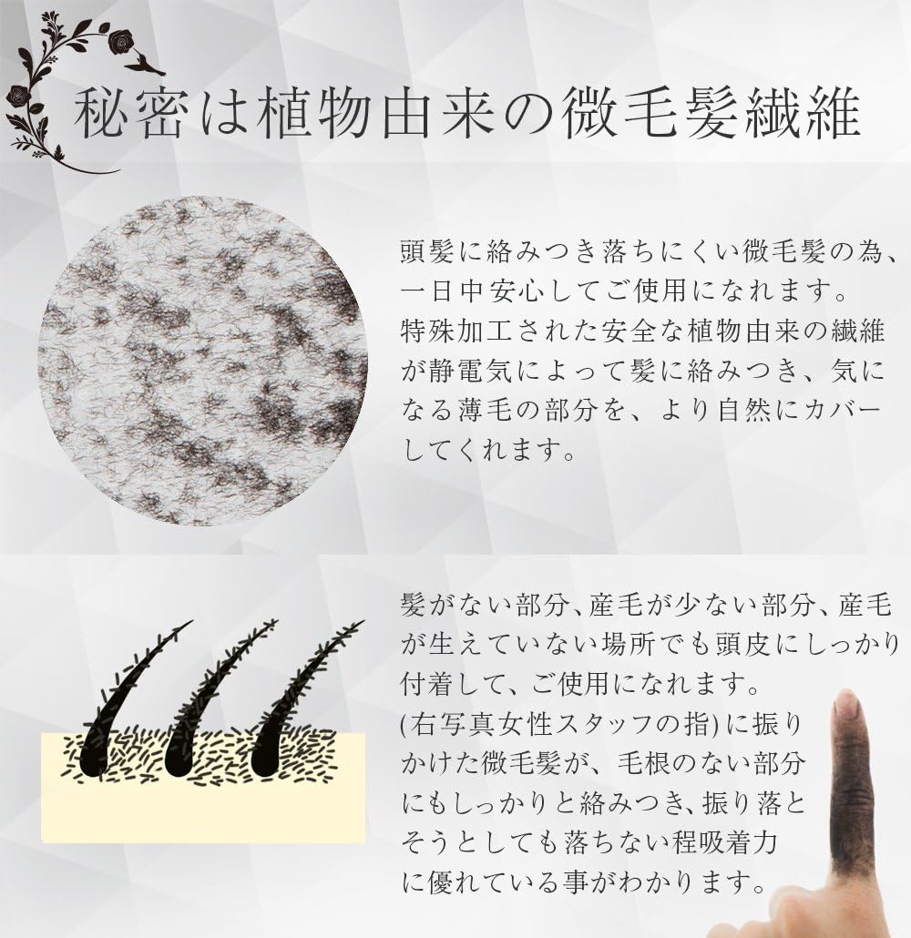 Amazon Co Jp ボリュームアップヘアパウダー Black King ブラック ビューティー