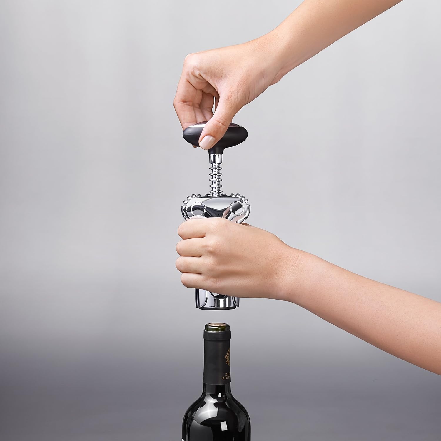 OXO Steel Corkscrew, Silver - Image 4