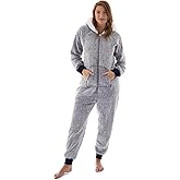 The Big Softy - Adult Onesie Pajamas for Women, Teddy Fleece Womens Onesie Pajamas, Fuzzy Pajama Onesies for Women, Teens PJs