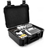 HESOYAM Hard Shell Carry Case Compatible with DJI Mini 4 Pro/Mini 3/ 3Pro | Hard Shell Case for DJI Mini 4 Pro/Mini 3/3 Pro, Fly More Kit &amp; RC 2/N3 Remote, Case Only