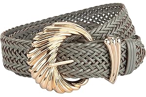 Braided Waist Belt For Jeans And Pants Adjustable Waistband With Metal Clasp Unique Designed Casual Wear Sash Braided Belt