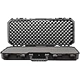 Plano All Weather Tactical Gun Case, Black with Pluck-to-Fit Foam, Watertight & Dust-Proof Shield Protection, Airline Approve
