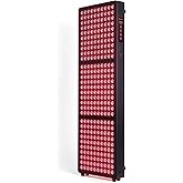 Makiuri Red Light Therapy Lamp | LED Light Therapy Panel for Face & Body | Infrared & Red Light in 5 Wavelengths | Supports Relaxation, Skin Appearance & Overall Wellness | Neptune (Black 300 LED)