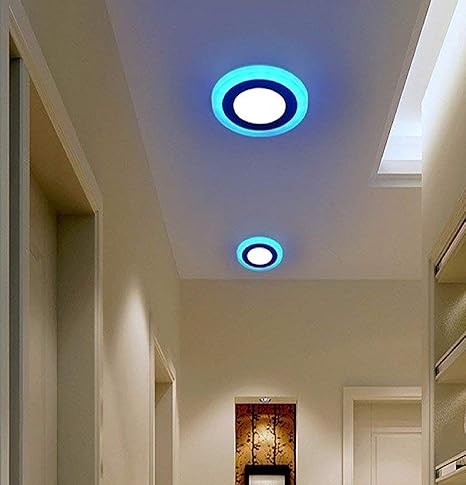 6 Watt White Blue Rv Fancy Color Changing Led Light For Pop Down Light 3 Mode In 1 Light Color Changing Led Light 3 In 1 Color Led Light Double