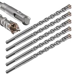 Wensilon Concrete Drill Bit 5pcs 1/2" X