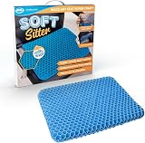 JML Soft Sitter Gel Cushion Honeycomb Seat Pad Blue