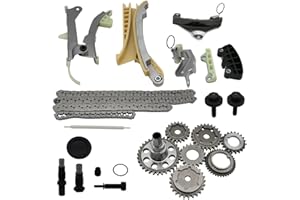 Chefull 26pcs Engine Timing Chain Kit Compatible with Ford Explorer Sport Trac 1997-2010 Mustang 2005-2010 Ranger 2001-2010 Mazda B4000 Mercury Mountaineer 4.0L TK428 KT4038S TS20395