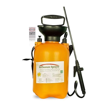 Pepper Agro Garden Pressure Sprayer (5 Litres, Yellow, 1 Qty)