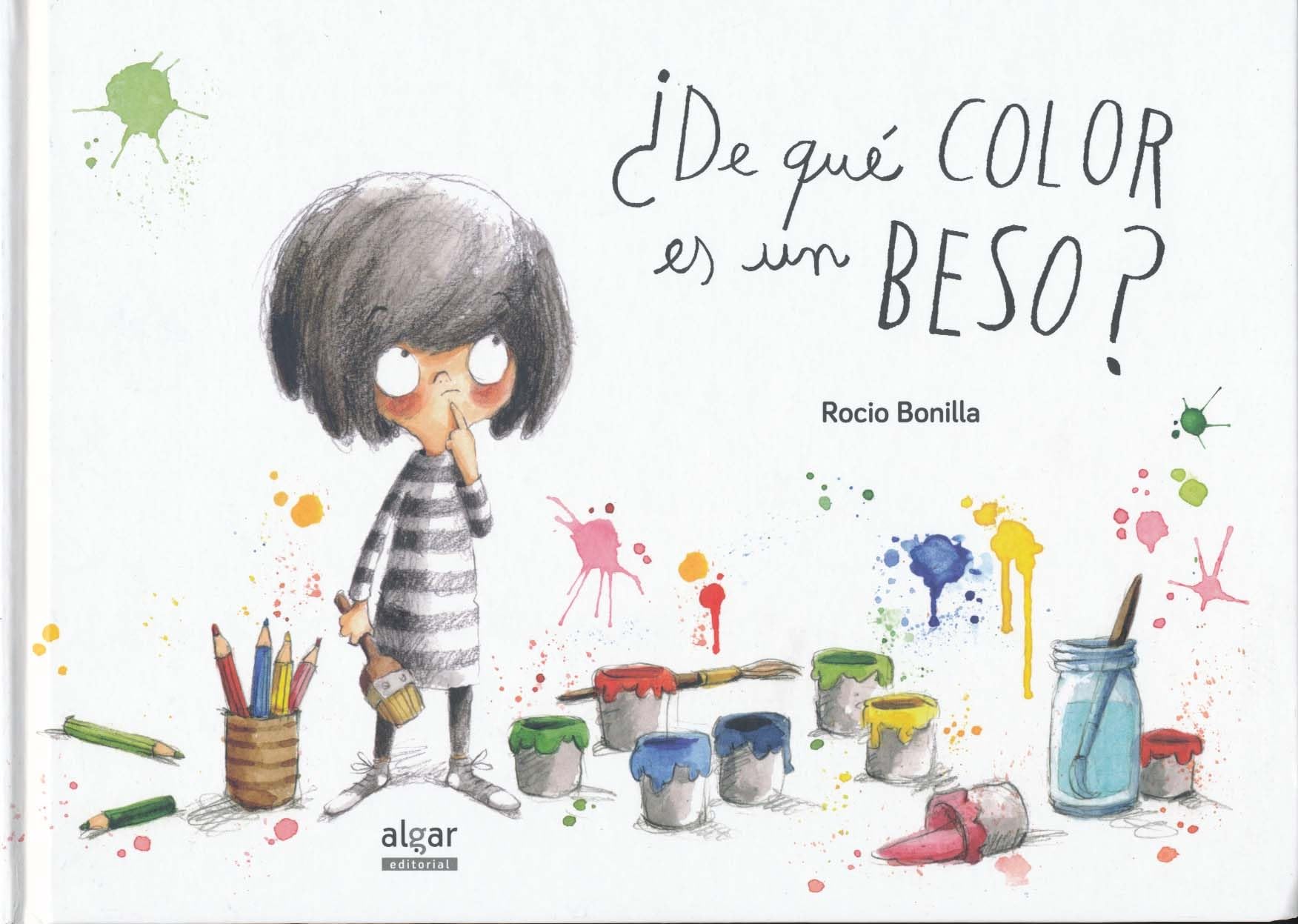 ¿De què color es un beso€ (Álbumes ilustrados)