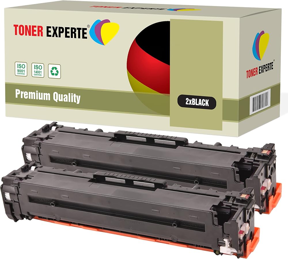 TONER EXPERTE 2PK Black Toner for HP CE410X 305X LaserJet Pro M475 M451 M351
