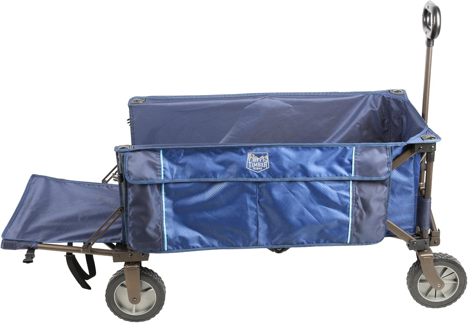 Timber Ridge Laburnum Tailgate Collapsible Folding Wagon, Blue Amazon