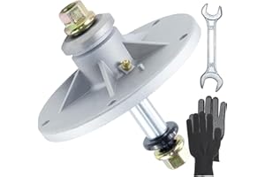 BOSFLAG Pre-Greased 1001046 Spindle Replaces 492574MA, Murray 092574, Murray Spindle 092574MA, Murray 090905MA, 692574MA for Murray 38", 40", 42", 46", 52" Tractors