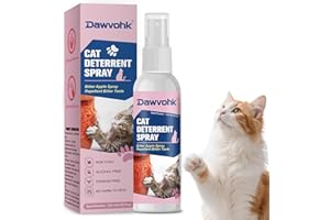 Cat Repellent Spray - Natural Anti-Scratch Spray for Furniture Protection: Sofas, Carpets, Curtains — Indoor and Outdoor Cat 