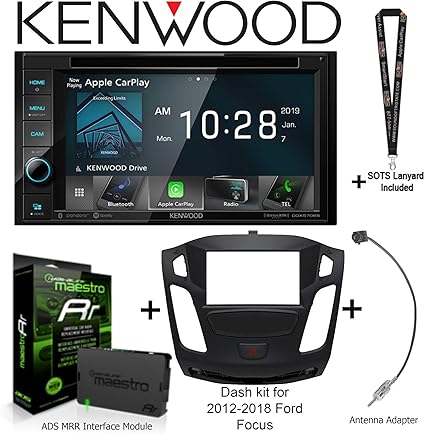 Amazon.com: Kenwood DDX5706S DVD Receiver, iDatalink Maestro KIT-FOC1