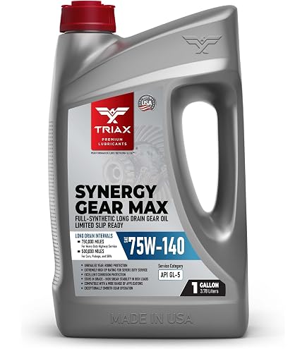 Amazon.com: TRIAX Synergy Gear Max 75W-90 GL-5 Limited Slip, Ultra
