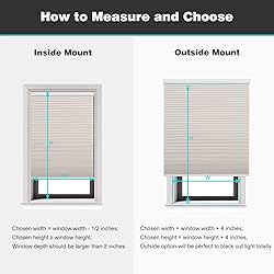 Changshade Cordless Cellular Shades, Blackout