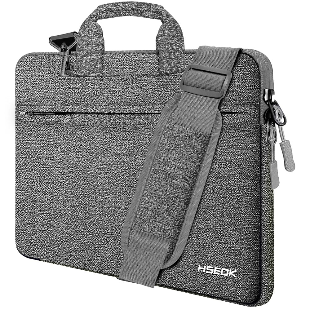 HSEOK Laptop Shoulder Bag 15 15.6 16 Inch Briefcase,Compatible MacBook Pro/Neo 16",MacBook Air/Pro 15,XPS 15/16 and most 15.6-16 and Most 15-16 Notebooks,Spill-Resistant Handbag,D02G05