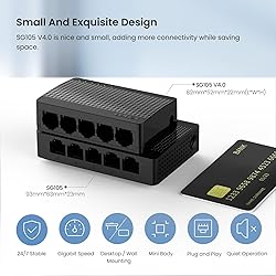 Tenda SG105, 5 Port Gigabit Switch, Unmanaged