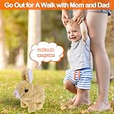 ZBATHTOY Easter Bunny Toy for Kids 1-3 Years Interactive Jumping Rabbit view 6