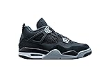 Jordan Mens Air 4 DH7138 006 Black Canvas - Size