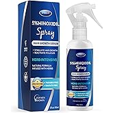 5% Minoxidil Hair Regrowth Spray : Minoxidil for Women Hair Growth Treatment, Minoxidil 5 percent for Men Beard Growth - 60ml