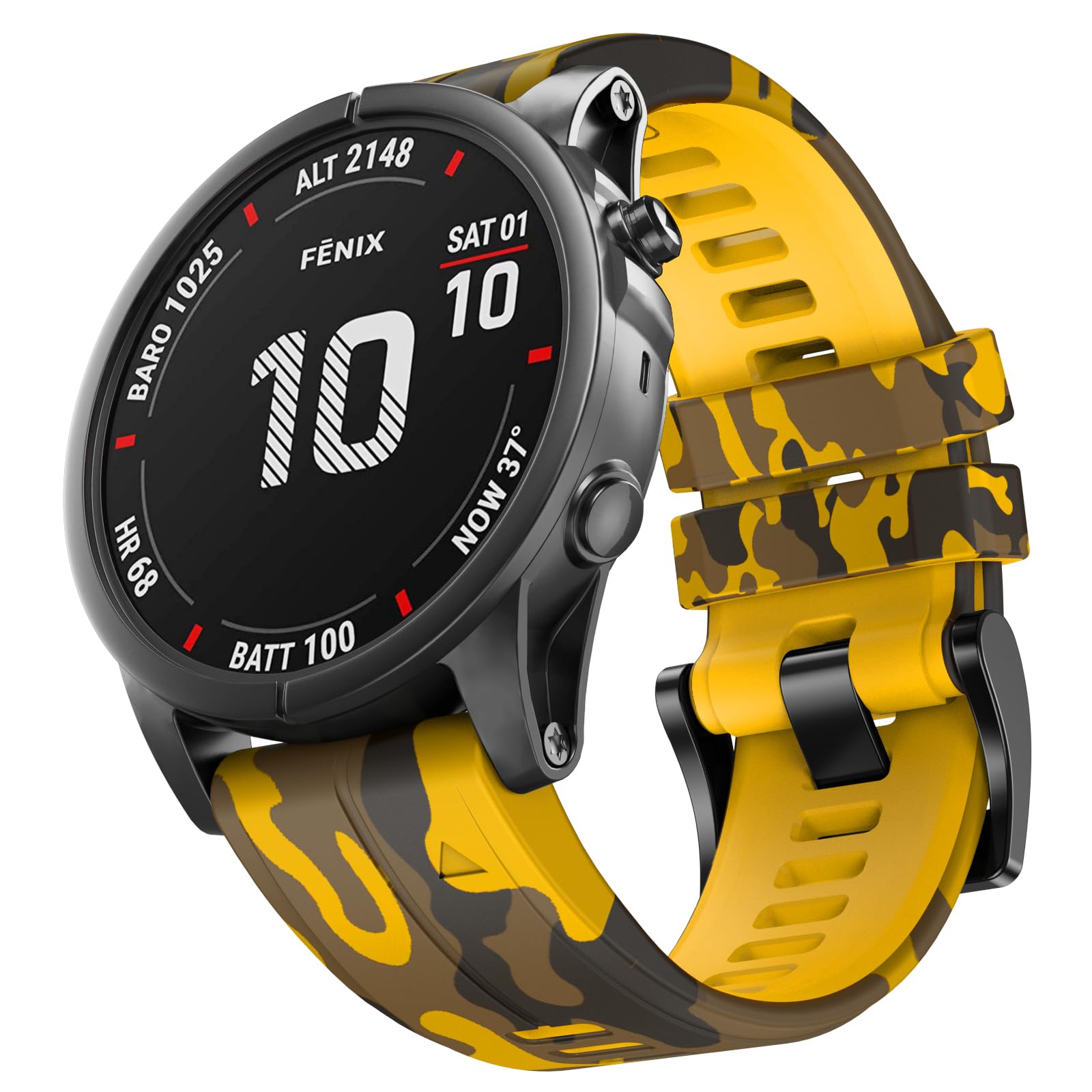 Replacement For Garmin Fenix 6 Pro/6/7/5/5 Plus Strap, 22mm Quick Release Watch Strap for Forerunner 945/965/935/955/745, Approach S60/ S62/Instinct/Instinct 2