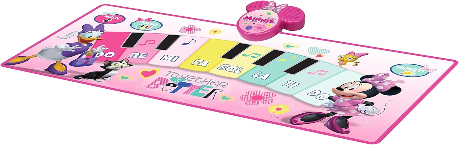 Minnie Mouse Music Mat Together is Better Electronic Piano Mat: Toys & Games