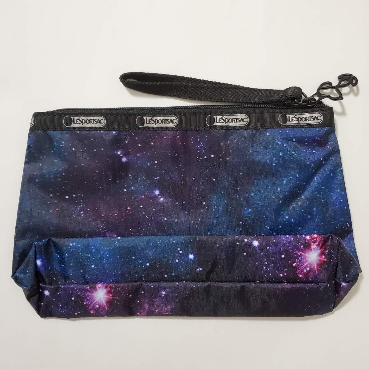 Amazon Co Jp レスポートサック スヌーピー 地球の上で眠る 宇宙 ポーチ ストラップ付き ホビー