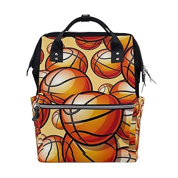 basketball diaper bag