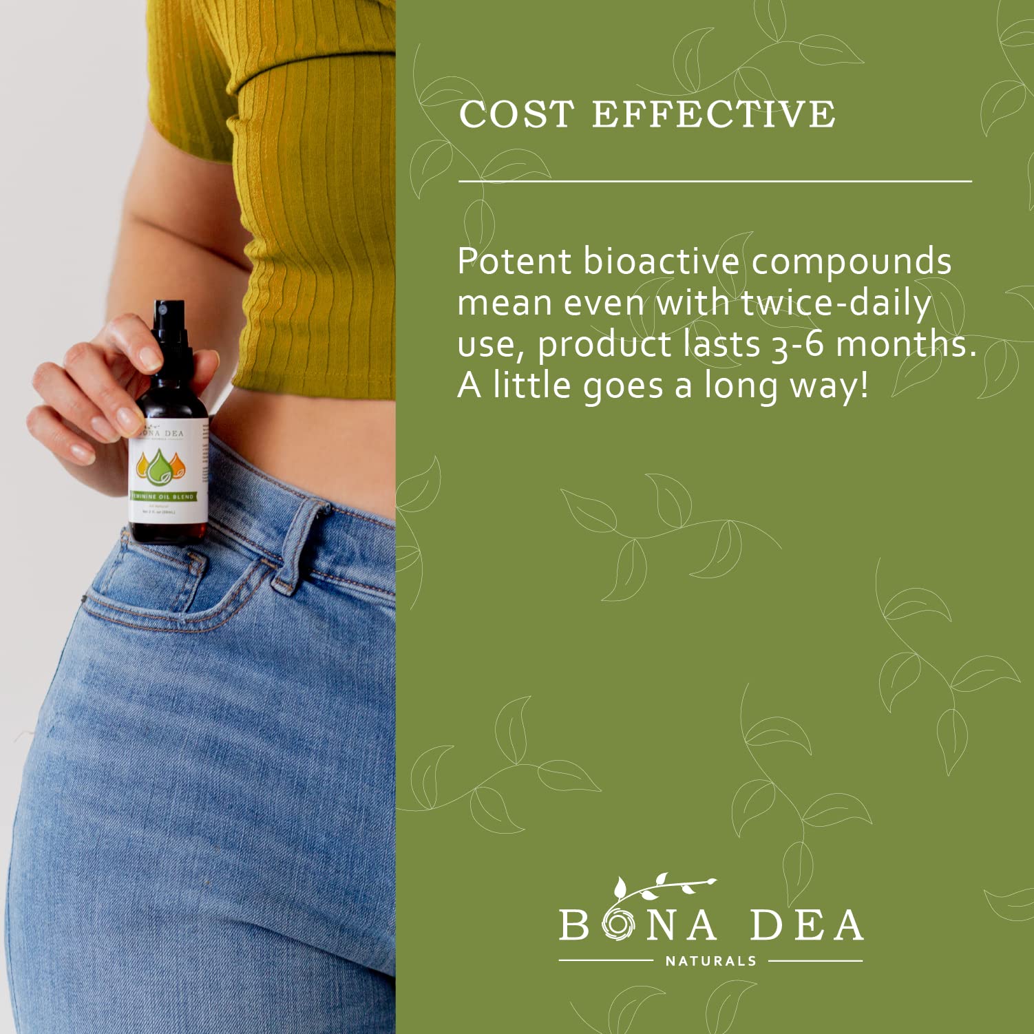 The Original All Natural Feminine Deodorant Spray Helps with Vaginal Itch, Irritation, & Odor