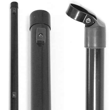 Zaunpfosten oder Zaunstrebe Ø 34 mm, Gartenzaun, Pfosten, Streben, Zaunpfahl (Zaunpfosten, 1,50 m)