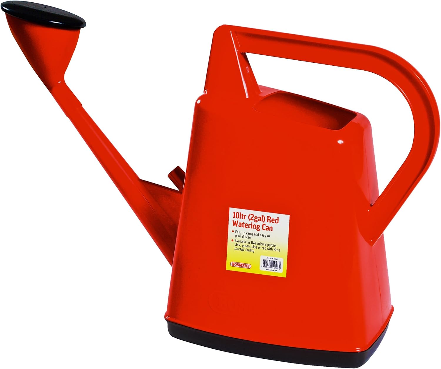Bosmere N566 Plastic Watering Can, 2.6Gallon, Red Amazon.co.uk
