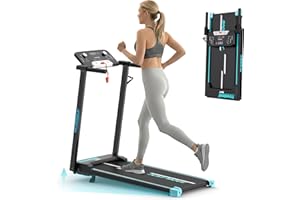 Treadmill & Walking Pad with 3-in-1 Folding - 3.0 HP Motor, 9% Incline, 8.70 mph（14km/h） Speed, LCD Display, Portable Treadmi